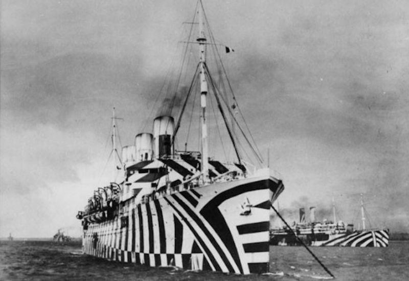 RMS Krievijas imperatore... Autors: Lestets Kuģu kamuflāža 1. un 2. pasaules karā