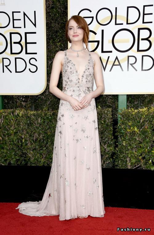 Emma Stone Autors: 100 A Golden Globe Awards - 2017. 2.daļa