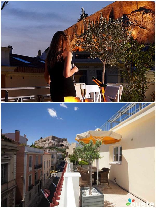 Plascarons balkons ar skatu uz... Autors: 100 A 20 luksusa viesnīcas, kuras dzīvē izskatās čābīgāk nekā reklāmā.