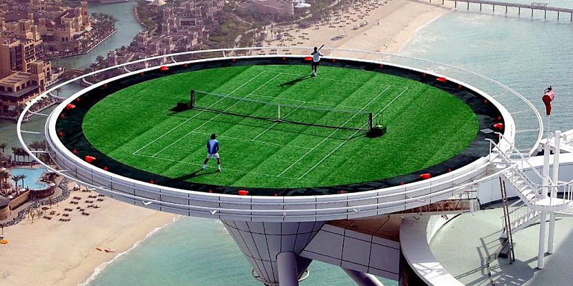 Kad tenisa zvaigznes Rodžers... Autors: Fosilija Apbrīnojamākie cilvēku radītie objekti Dubaijā
