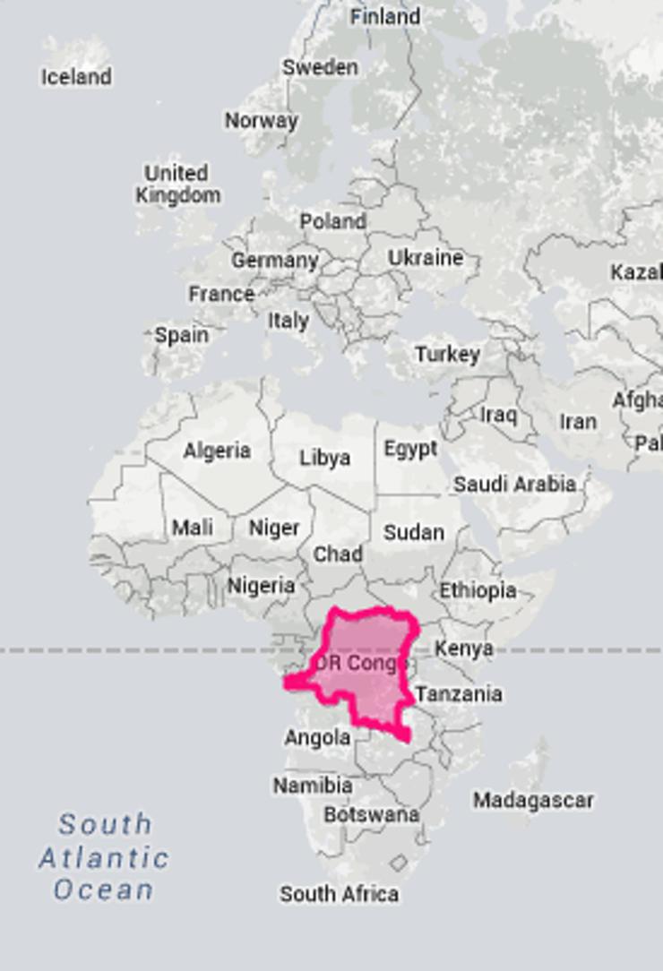 Kongo Viena no lielākajām... Autors: starmen Patiesie kontinentu izmēri. Viss, ko tev skolā mācīja, nav patiesība!