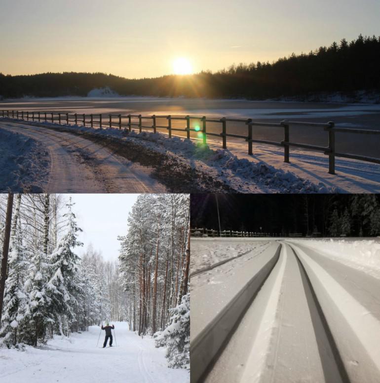Ogres Zilo kalnu distanču... Autors: 100 A 20 fantastiskas vietas, uz kurām doties ārpus Rīgas ziemā. Foršs saraksts!