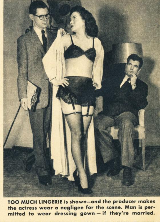 quotLieka sieviescaronu veļas... Autors: Raziels Cenzūra televīzijā 1949. gadā