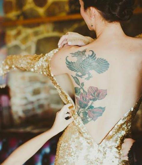  Autors: jade Tetovēto līgavu skaistums.