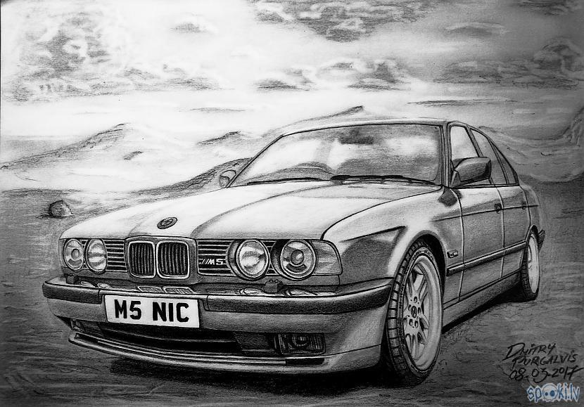 BMW M5 e34 - Zīmēšana