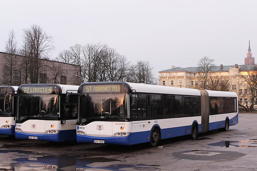 Solaris Urbino  visbiežāk... Autors: RchRch "Rīgas Satiksme" autobusi