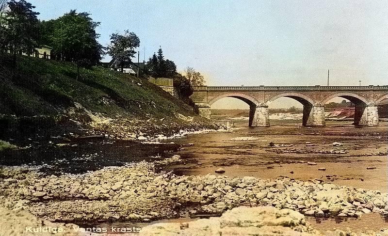 Ventas krasts ķieģeļu tilts Autors: pyrathe Senā Kuldīga #4