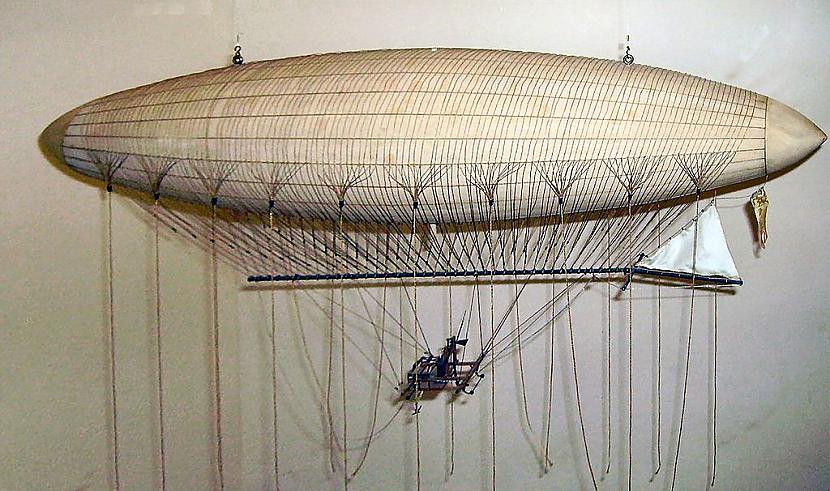 1852g Henrijs Giffards... Autors: kmihs Tvaika lidaparāti