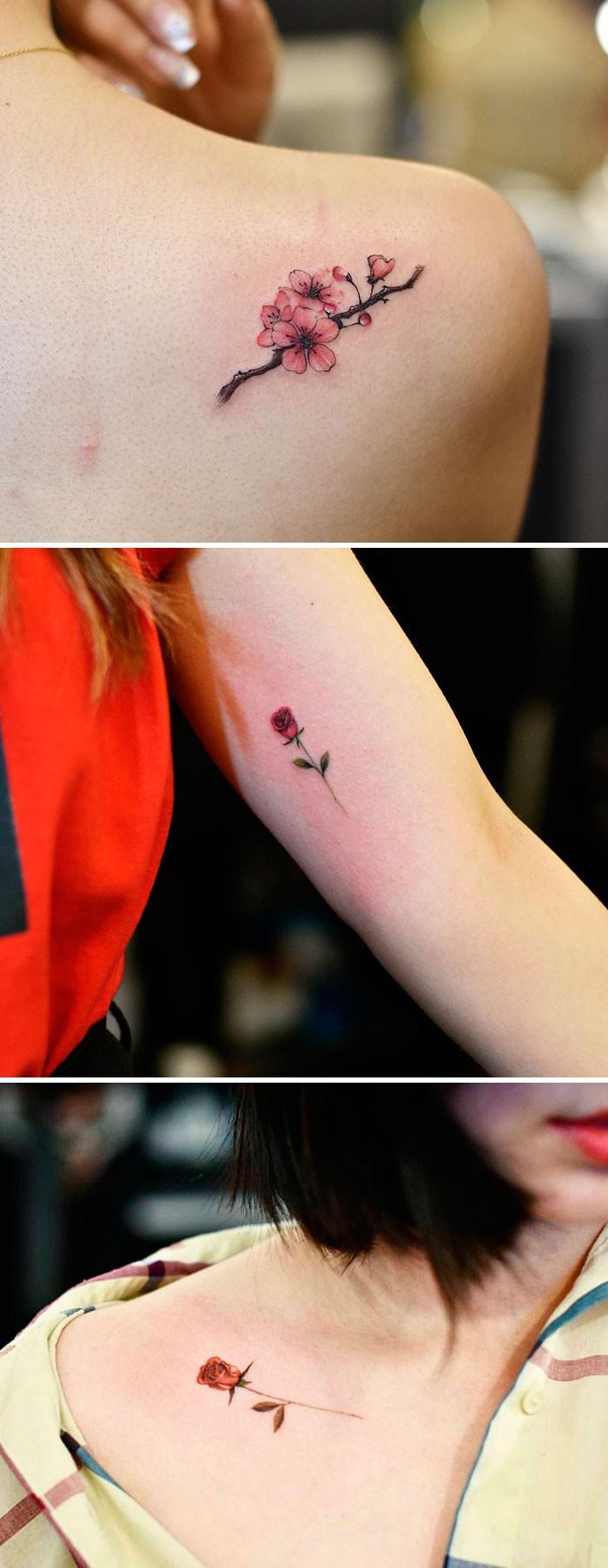 Drag InknbspASV Autors: 100 A 27 tetovējumu mākslinieki, kuru ziedu tetovējumi tevi sakārdinās ne pa jokam!