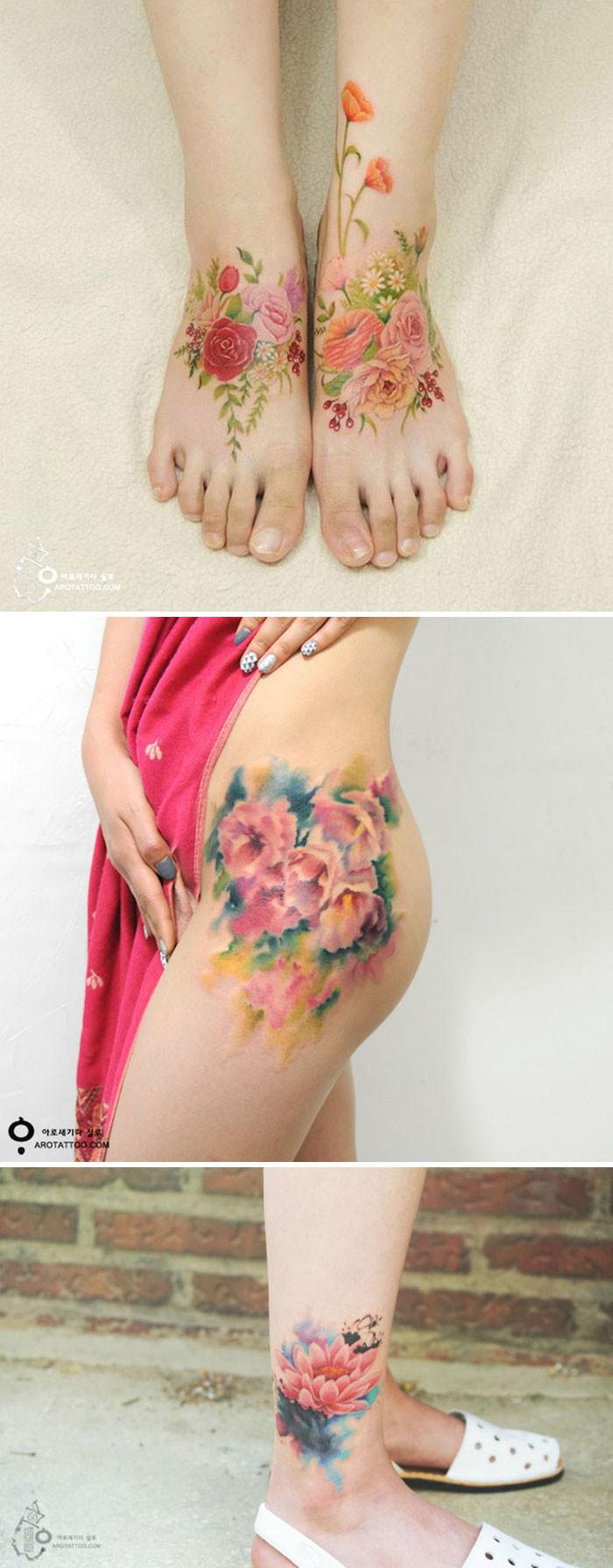 SilonbspDienvdikoreja Autors: 100 A 27 tetovējumu mākslinieki, kuru ziedu tetovējumi tevi sakārdinās ne pa jokam!