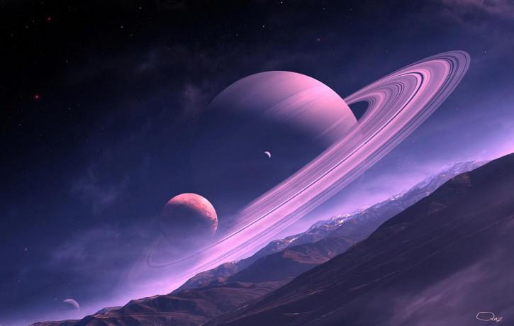 Saturns viena no milzu... Autors: Fosilija Saturns