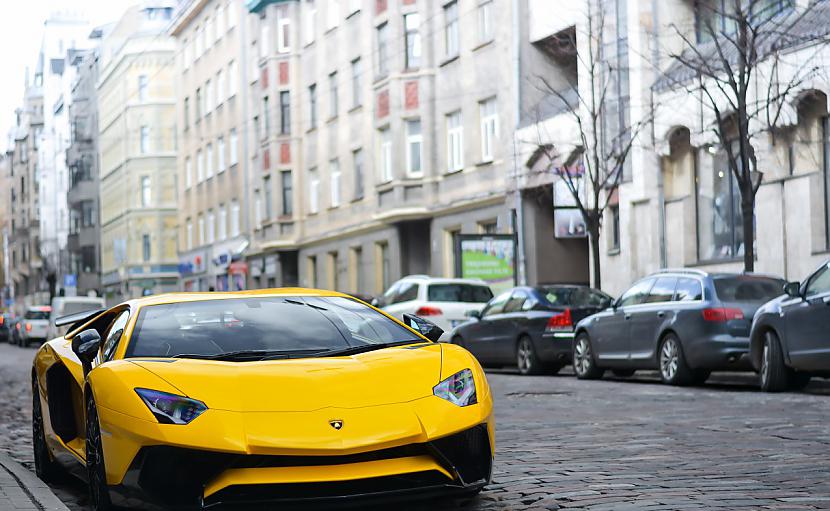 Lamborghini Aventador LP750 Autors: LGPZLV Dārgas mašīnas uz Latvijas ceļiem. 2017 #3