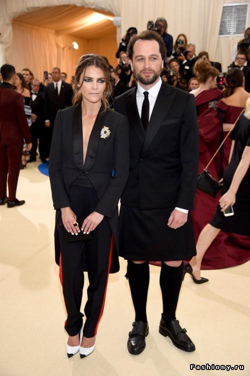 Keri Russell and Matthew Reese Autors: 100 A Ball of the Institute of Costume 2017 #2