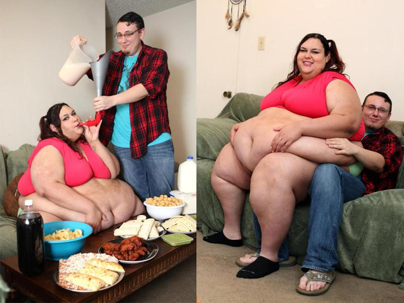 Monika un Sids ir visai... Autors: matilde Sieviete, kura vēlējās kļūt par resnāko sievieti pasaulē, ir stāvoklī!