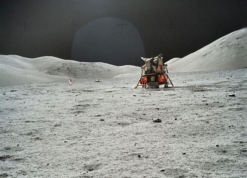 Mazs solis cilvēkam liels... Autors: Lestets Apollo Mēness misijas