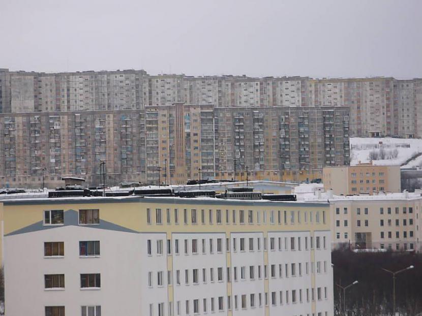 Skats uz daudzstāvu ēku rajonu... Autors: Lestets Slepenās Krievijas pilsētas mūsdienās
