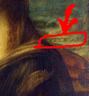 great MS paint skillsTātad tas... Autors: Fosilija Monas Lizas slepenais kods?