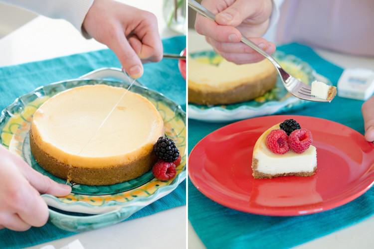 Tādas kūkas kā siera kūku var... Autors: 100 A 20 mazliet ģeniāli triki virtuvē, kas atvieglos tev dzīvi!