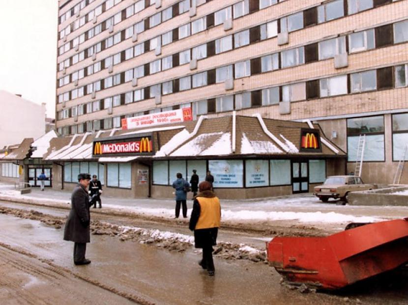 Jaunais restorāns pirms... Autors: Lestets Pirmais PSRS Makdonalds