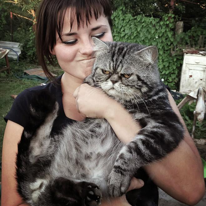  Autors: matilde Kaķi, kuri negribēja taisīt selfiju ar savu tizlo saimnieku!