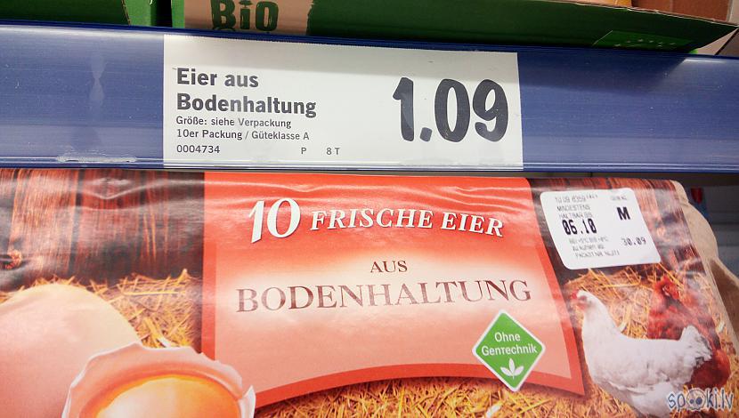 Olas  Eier Aus Bodenhaltung... Autors: Mahitoo Pārtikas izmaksas Latvijā un Vācijā