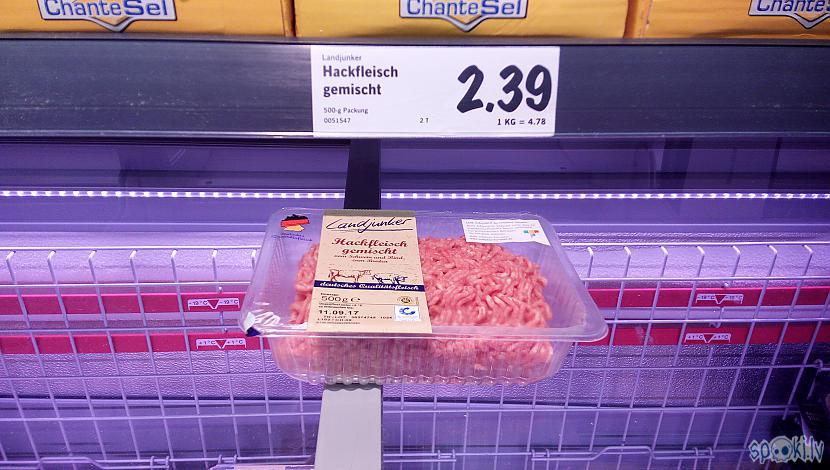 Jauktā maltā gaļa  Landjunker... Autors: Mahitoo Pārtikas izmaksas Latvijā un Vācijā