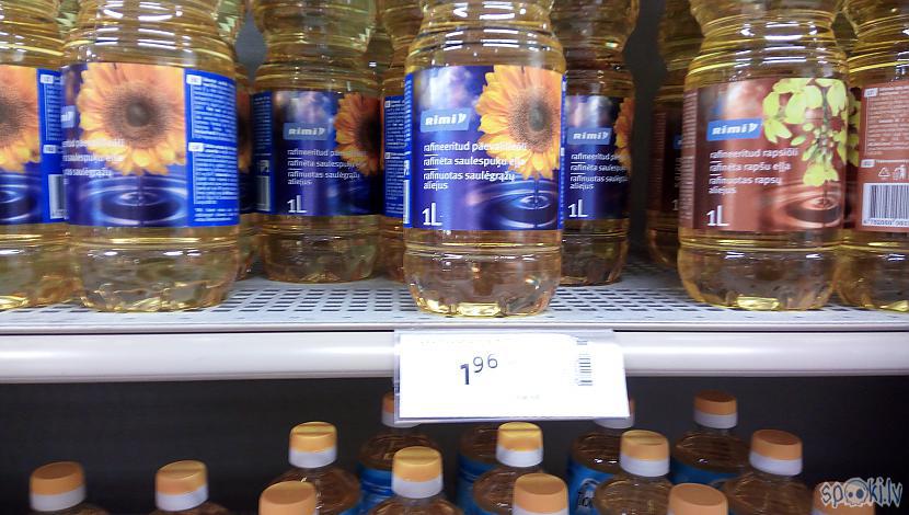 Saulespuķu eļļa rafinētā RIMI... Autors: Mahitoo Pārtikas izmaksas Latvijā un Vācijā