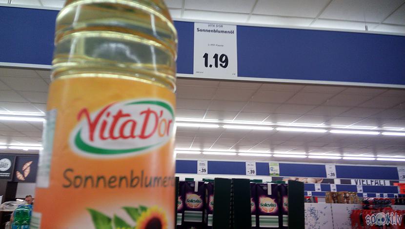 Saulespuķu eļļa  Vita Dor... Autors: Mahitoo Pārtikas izmaksas Latvijā un Vācijā