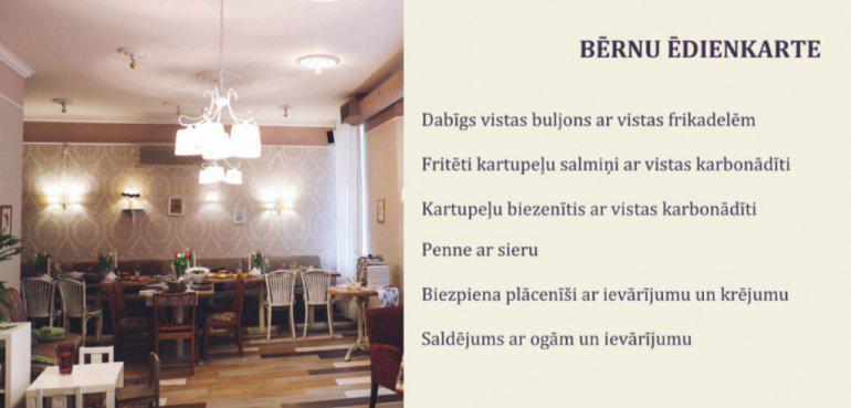 SpārnosĢimenes... Autors: 100 A 25 Rīgas restorāni, kuri parūpējušies par ēdienkarti bērniem!