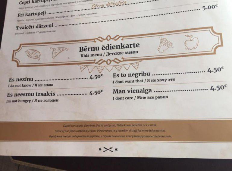 NaplesProtams neaizmirsīsim... Autors: 100 A 25 Rīgas restorāni, kuri parūpējušies par ēdienkarti bērniem!