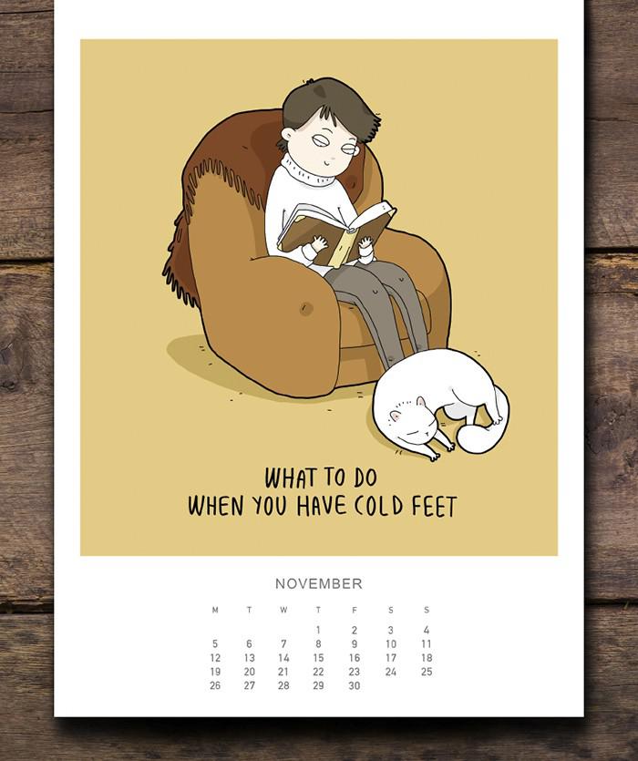  Autors: shnaps Ja Tu esi kaķu mīlis, tad Tev vajag šādu kalendāru savās mājās!
