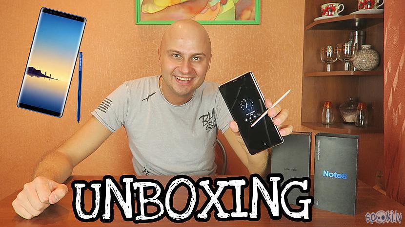  Autors: uldonstv Samsung Galaxy Note 8 unboxing
