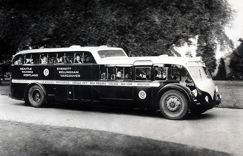 1936 Kenworth1936 gada... Autors: Bauskas Motormuzejs Neparasti autobusi!