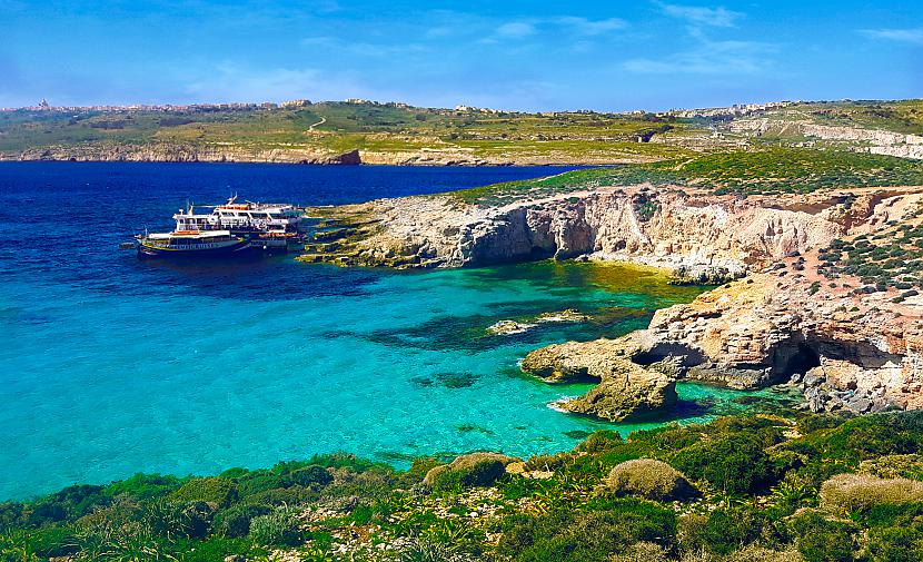 Zilā lagūnanbspir vieta kur... Autors: The Travel Snap Brīvdienas siltajā Maltā