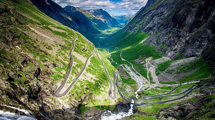 Trollstigen ndash leģendārs... Autors: Buck112 Interesanti fakti par Norvēģiju