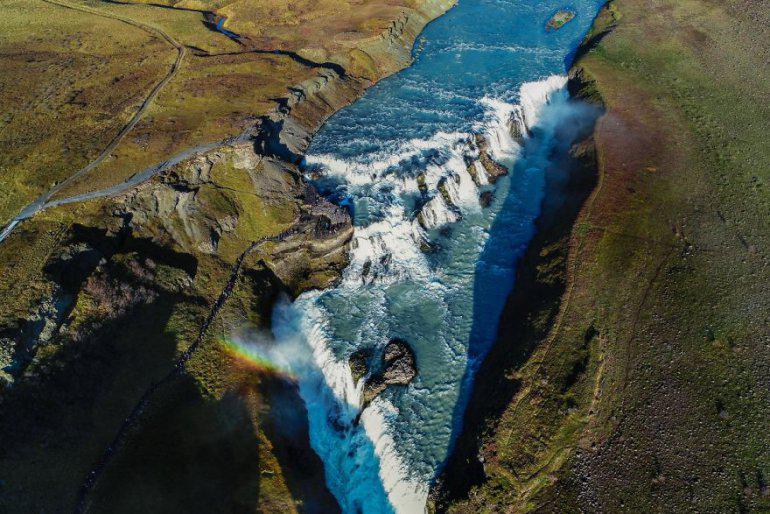 Islandes populārākais... Autors: zeminem 22 labākās fotogrāfijas, kuras 2017. gadā uzņemtas ar droniem. Aizraujas elpa!