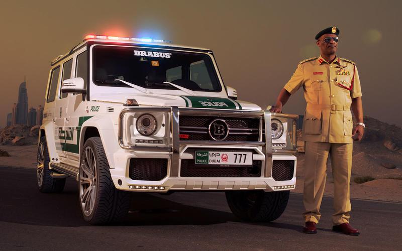 nbspBrabus GWagen DubaijaJau... Autors: Charged 40 Interesantākie policijas auto pasaulē.