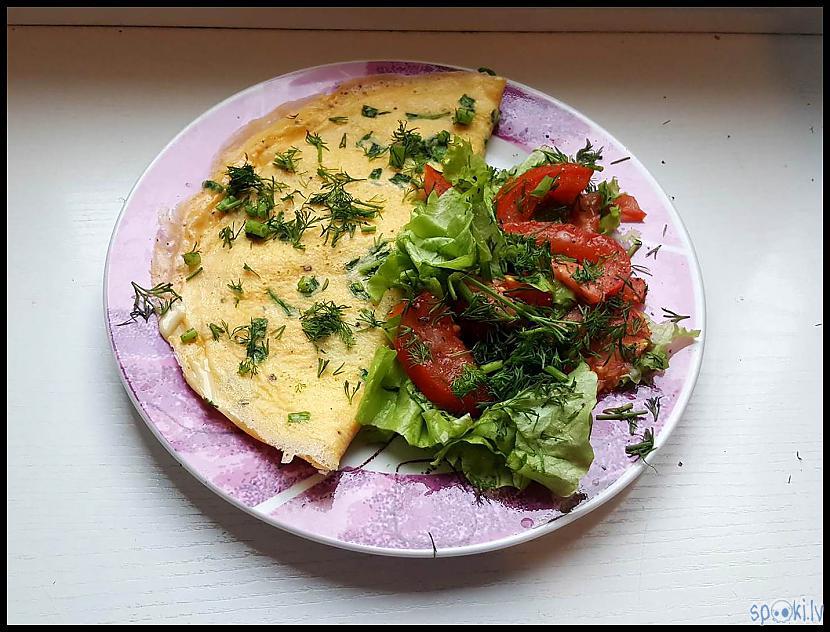 Gardas un veselīgas brokastis... Autors: Eguciiiite Franču omlete