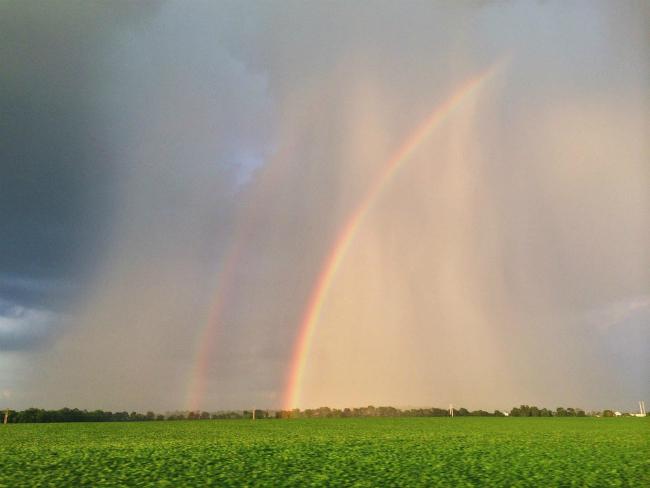 Dubultā varavīksne lietus... Autors: Lestets Mātes dabas patiesais spēks atklājas šajās fotogrāfijās