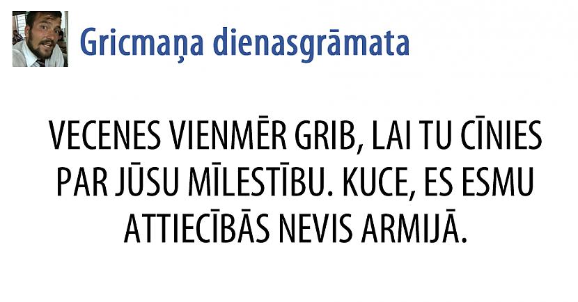  Autors: matilde 22 izcili Gricmaņa dienasgrāmatas joki. (Lasīt uzmanīgi - lamuvārdi!)