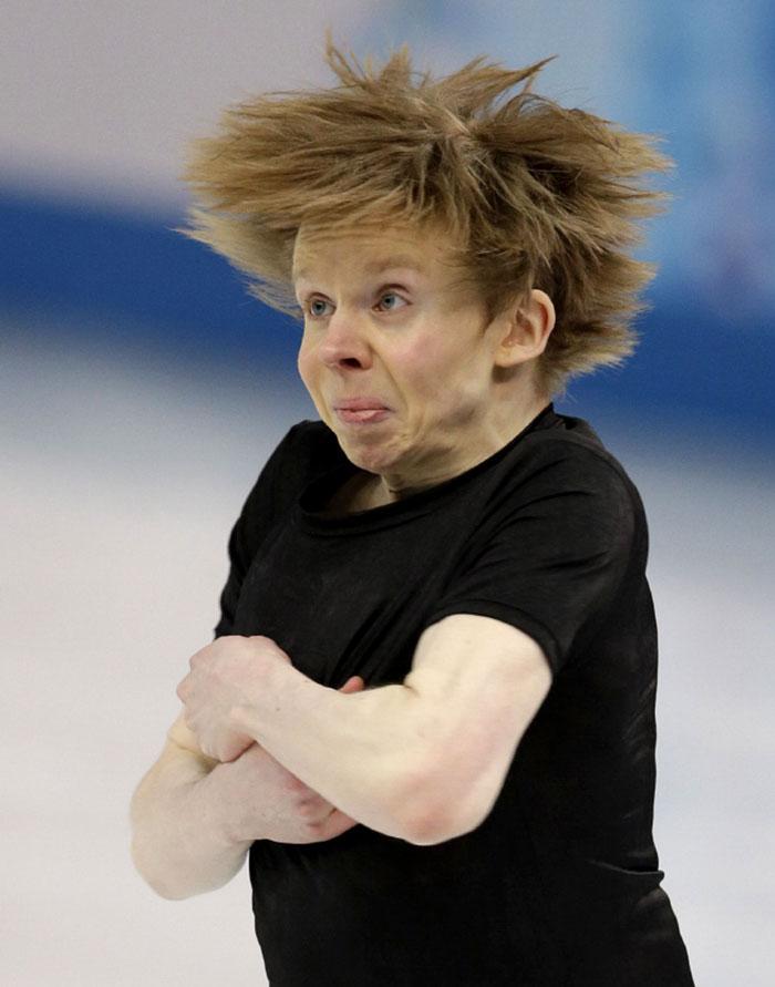  Autors: matilde 20+ smieklīgas sejas izteiksmes Olimpisko daiļslidotāju izpildījumā
