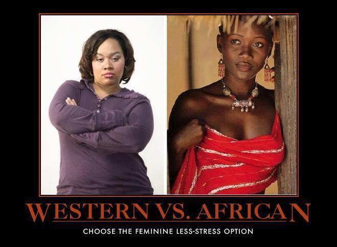 Atšķirība starp Rietumvalstu... Autors: Zigzig Kuras ir vislabākās melnādainās meitenes? 👩🏿