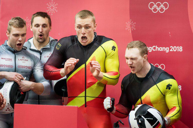 Vācu olimpiskais divnieks bija... Autors: 100 A 22 spēcīgākie foto no 2018. gada olimpiādes!