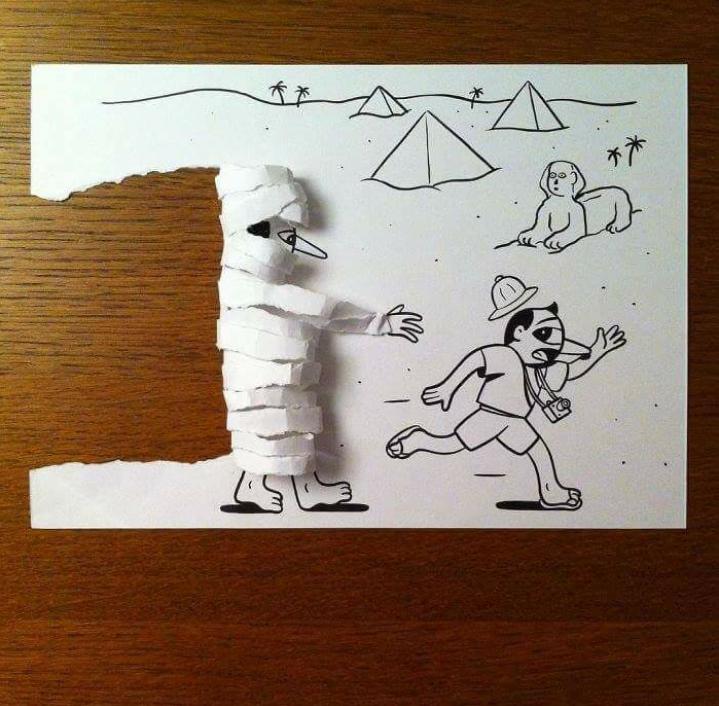  Autors: Barčiks Mākslinieks izmanto interesantu pieeju saviem karikatūras zīmējumiem.