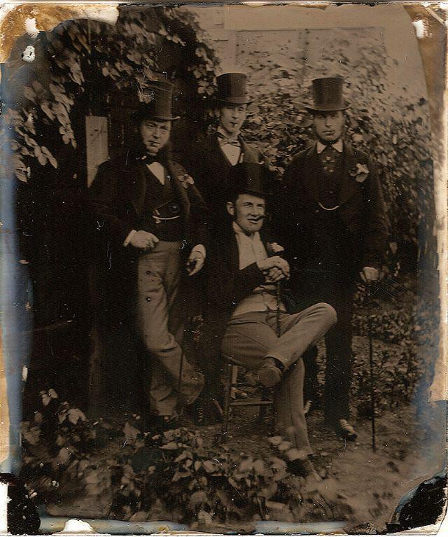 Angļu džentelmeņi Autors: Lestets Agrīnās fotogrāfijas: kāda bija dzīve 1840-tajos