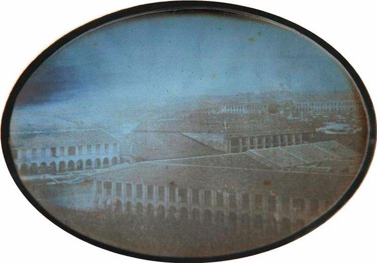 Singapūra 1844 g Scaroneit der... Autors: Lestets Mūsdienu lielāko pilsētu pirmās fotogrāfijas