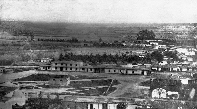 Losandželosa 1860 g... Autors: Lestets Mūsdienu lielāko pilsētu pirmās fotogrāfijas