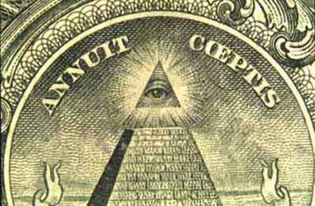 all seeing eye uz dolara... Autors: Fosilija MESA illuminati (dēmonisko spēku) varā - pazīmes, spriediet paši.