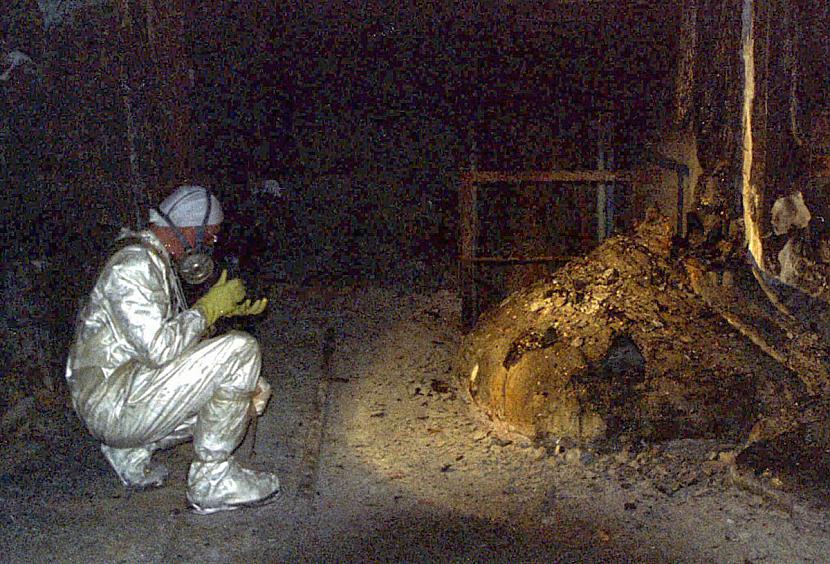 Scaronī sacietējusi masa ir... Autors: Lestets Černobiļas "ziloņa kāja"