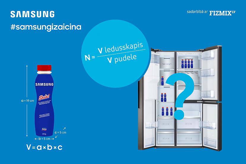  Autors: Spoki Pirmo reizi Latvijā noteiks, cik ietilpīgs ir Samsung ledusskapis